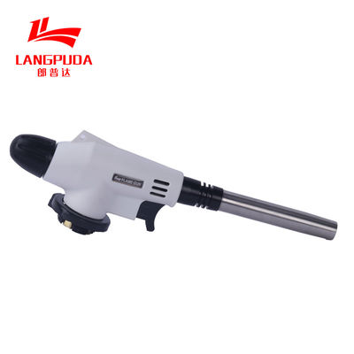 เดินป่าตั้งแคมป์บาร์บีคิวไฟฉายแก๊สแบบพกพา Butane Flame Gun