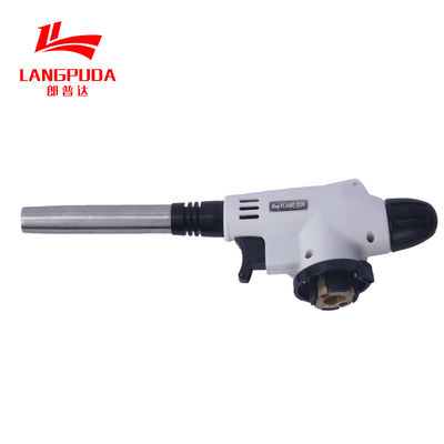 แคมป์ปิ้งกลางแจ้ง Butane Torch มือถือหมูผมวัชพืช Burner