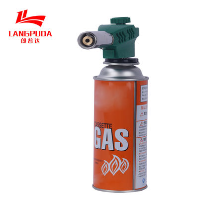 สังกะสีอัลลอยด์ที่นั่งกลางแจ้งสไตล์ Windproof BBQ Flame Gun