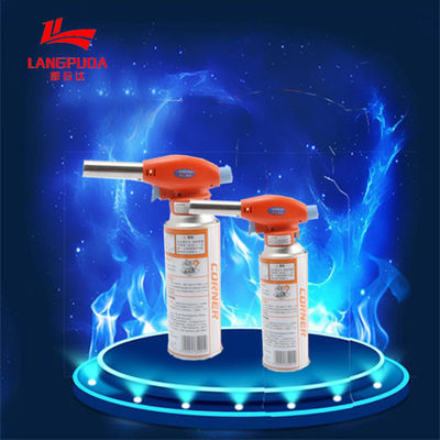 เครื่องเขียนไฟฉายแก๊สเทปคาสเซ็ตสีแดง 17 ซม. ไฟฉายบิวเทนแบบพกพา