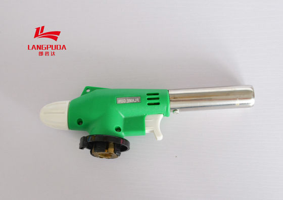 จุดระเบิดอัตโนมัติ 111mm 150g/H ไฟฉายบิวเทนแบบปรับได้