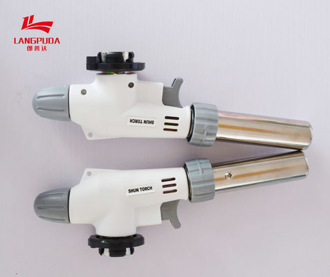 OEM ODM จุดระเบิดด้วยตนเอง 19.5 ซม. ไฟฉายเชื่อมแก๊สบิวเทน
