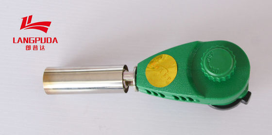 สวิตช์ลูกบิดแบบแมนนวล 16cm Cassette Gas Torch Burner