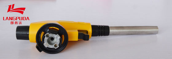 ปืนไฟฉายแก๊สทองเหลืองแบบพกพาขนาด 200 มม. แคมป์ปิ้งกลางแจ้งแก๊ส Blow Torch