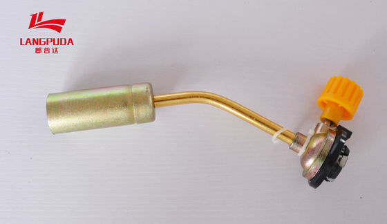1300 เซลเซียส 19.8 ซม. ปืนเปลวไฟบิวเทน ODM Butane Gas Burner Torch