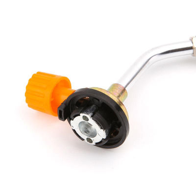 ไฟฉายเชื่อมแบบใช้มือถือ 150g / H หัวฉีดคู่ Butane Brazing Torch