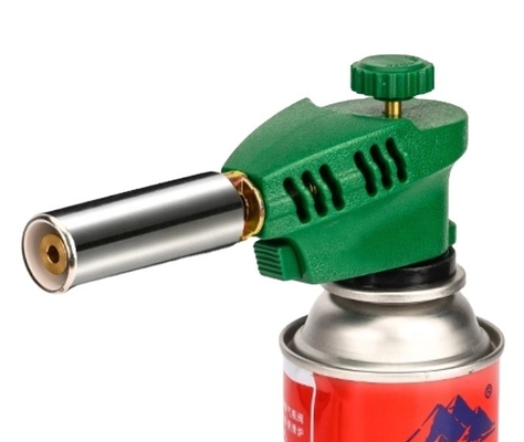 ครัวขนมกลางแจ้งแคมป์ปิ้ง Butane Gas ความร้อนคบเพลิง Brazing