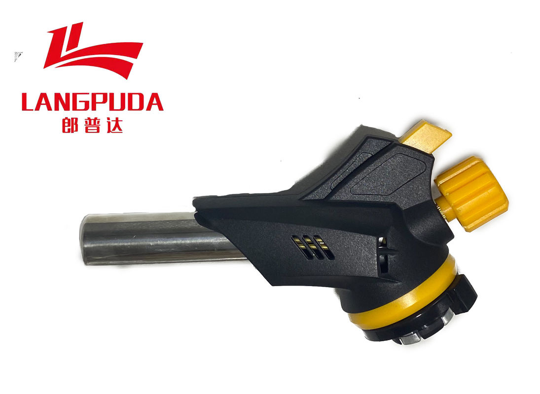 ปืนเชื่อมแบบพกพากลางแจ้ง 150g / h Butane Soldering Torch
